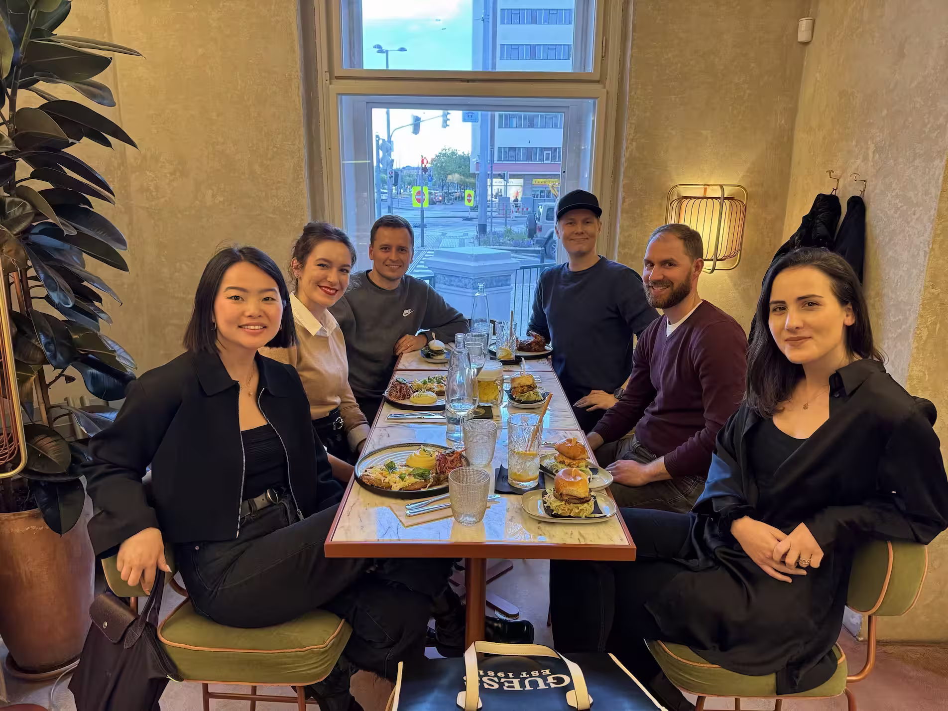 Lauri Hänninen at product marketing dinner meetup in Prague